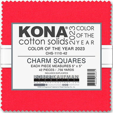 5" Charm Squares Kona COTY 2023 Fabric-CHS-1110-42