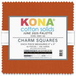 5" Charm Squares Kona June Fabric-CHS-1261-42